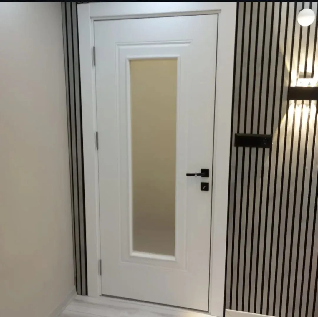 Camlı daire kapısı