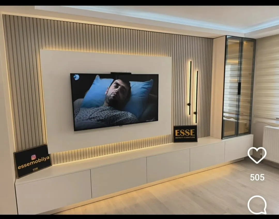 TV ünitesi villa mobilyası — Emin Kapı Osmaniye