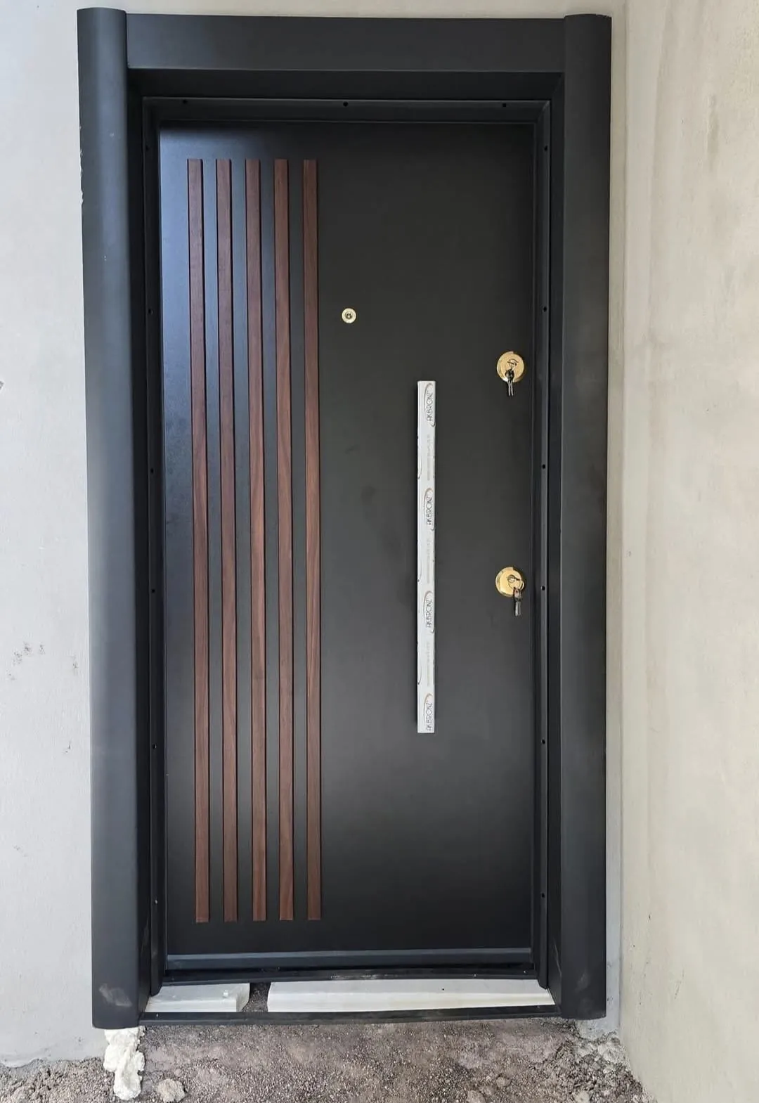 Kompozit panel daire giriş kapısı — Bina Giriş Kapısı
