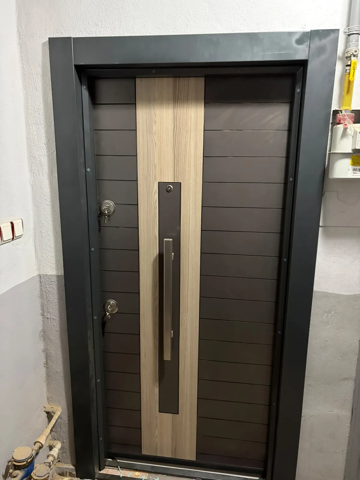 Lüks laminoks kapı modeli 2 — Çelik kapı