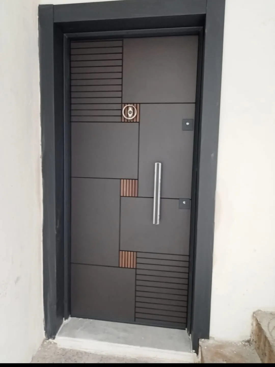 Lüks laminoks kapı modeli 28 — Çelik kapı
