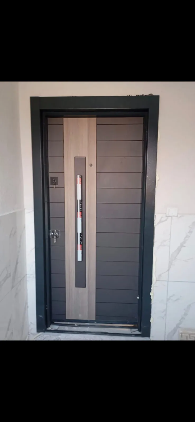 Lüks laminoks kapı modeli 32 — Çelik kapı