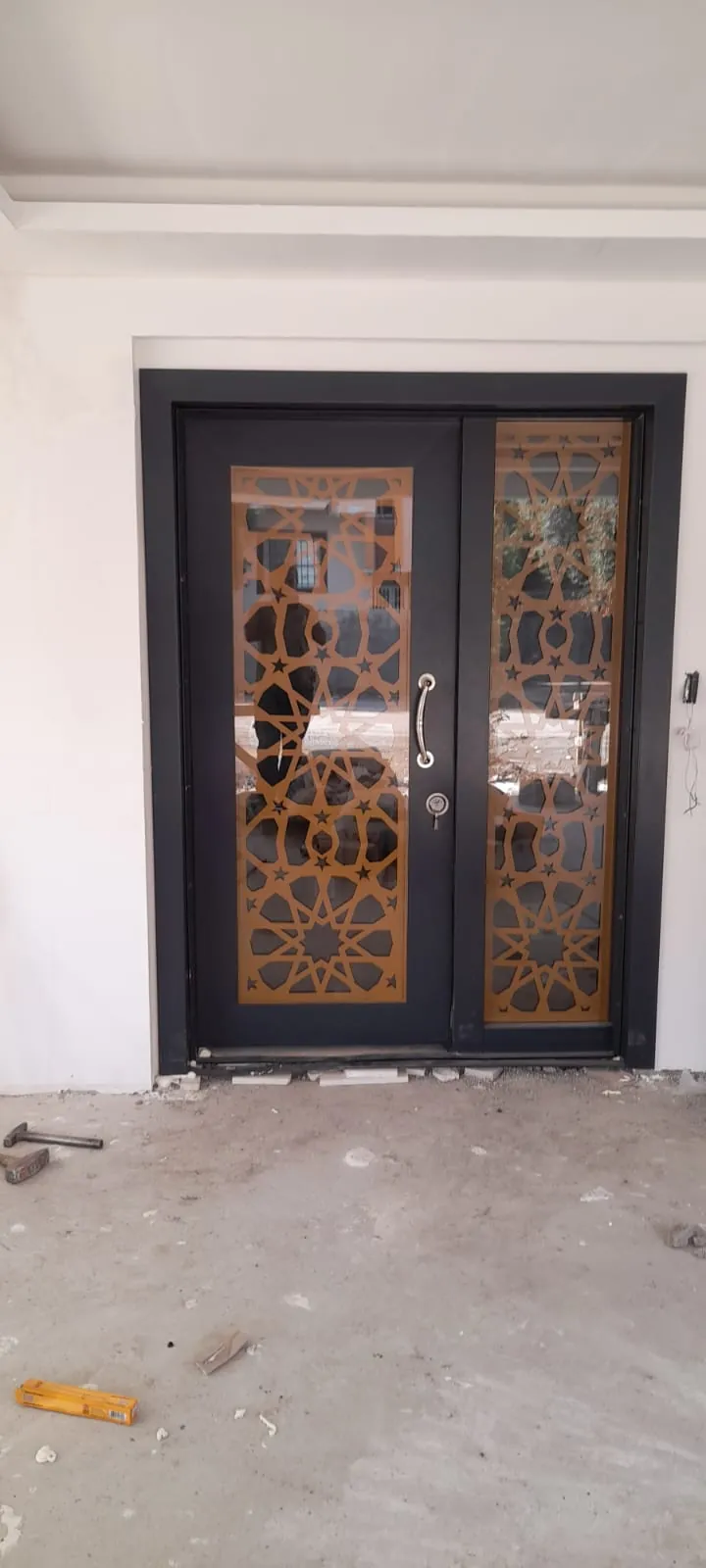 Selçuklu motifli kapı modeli — Çelik kapı